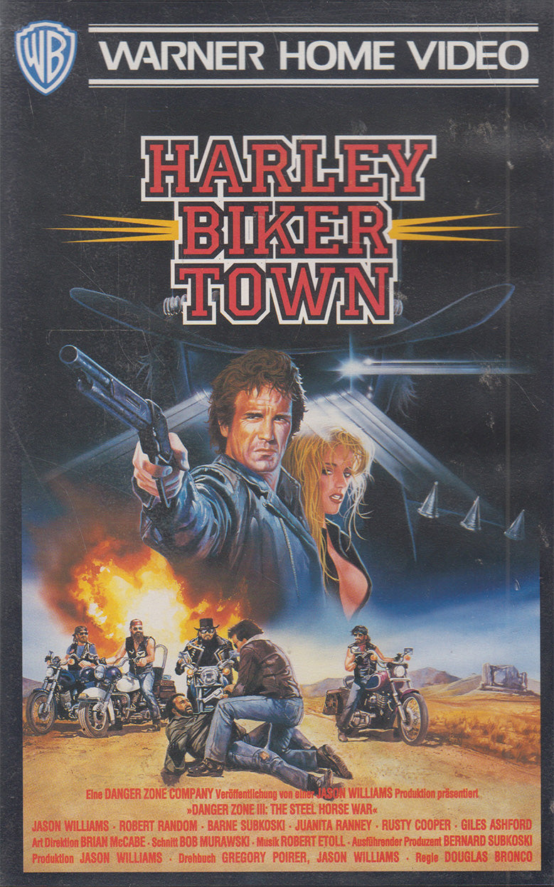 Harley Biker Town (VHS - 1992 - DE)