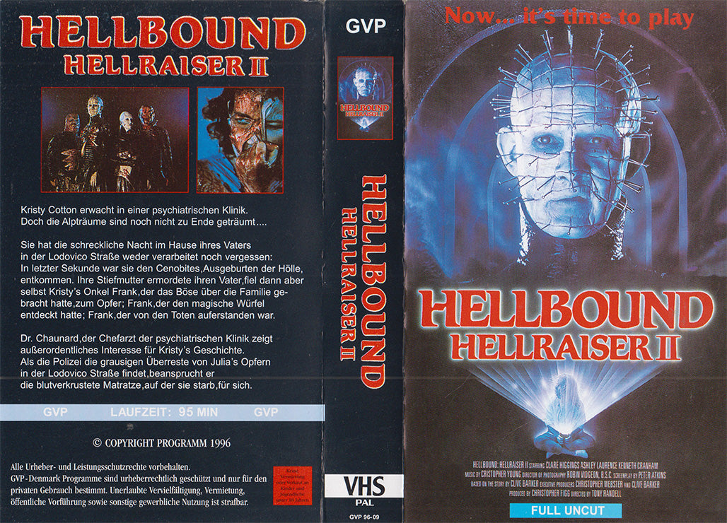 Hellbound: Hellraiser II (VHS - 1996 - DE)