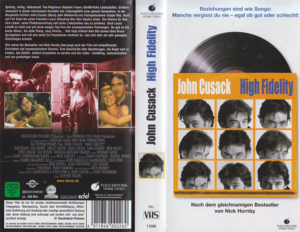 High Fidelity (VHS - DE)