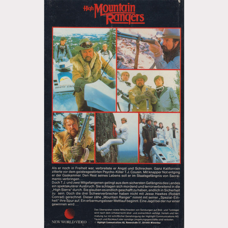 High Mountain Rangers (VHS - DE)