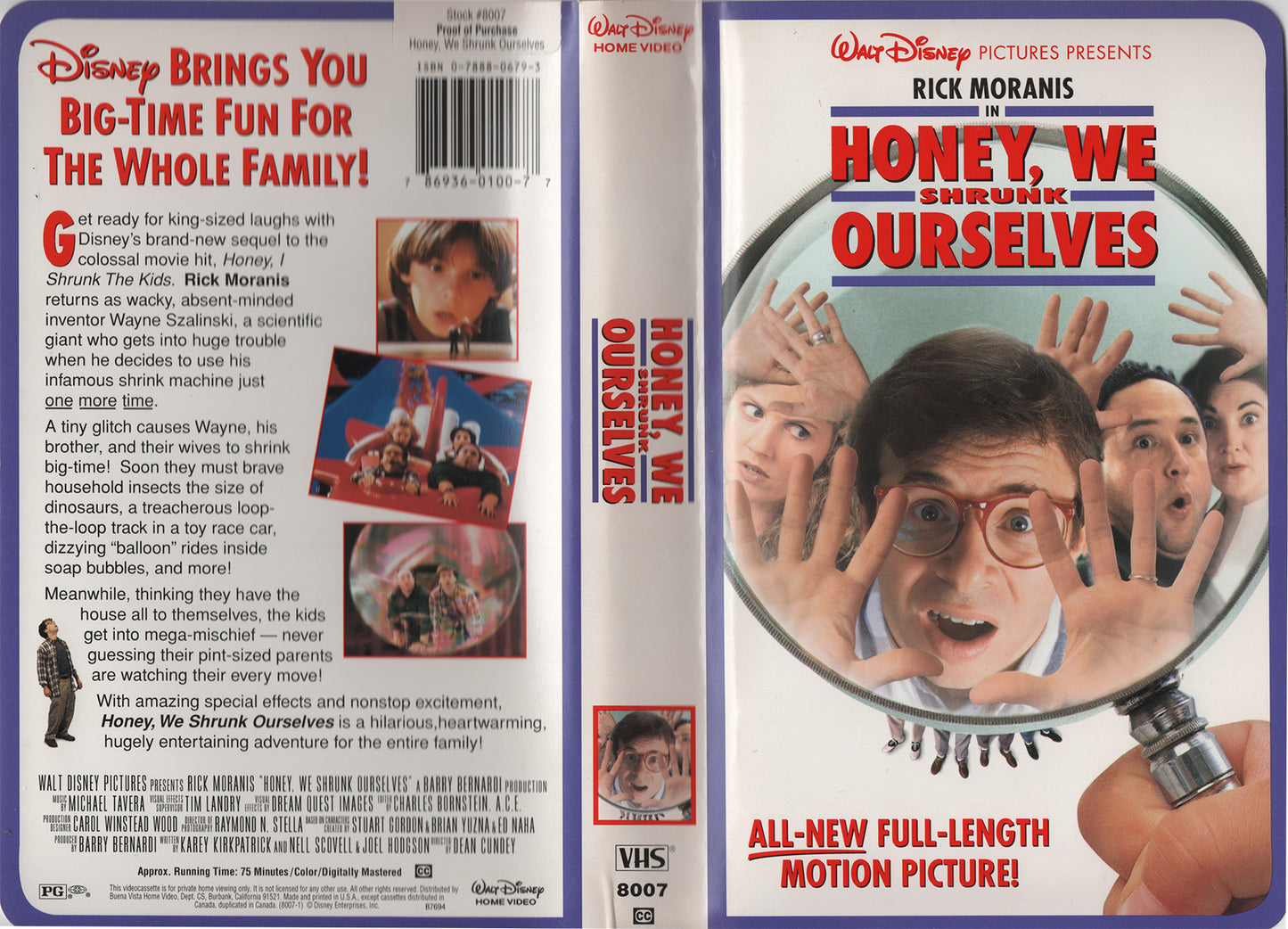 Honey, We Shrunk Ourselves (VHS - US)