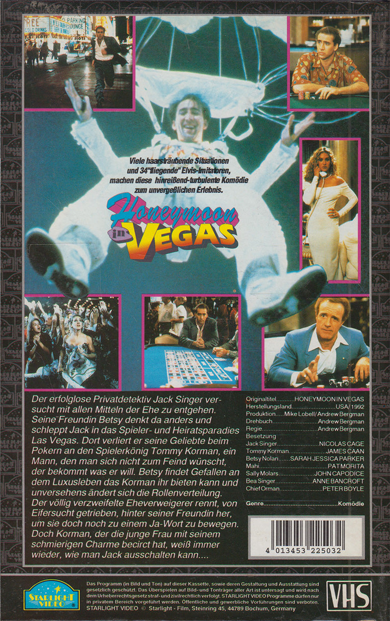 Honeymoon in Vegas (VHS - DE)