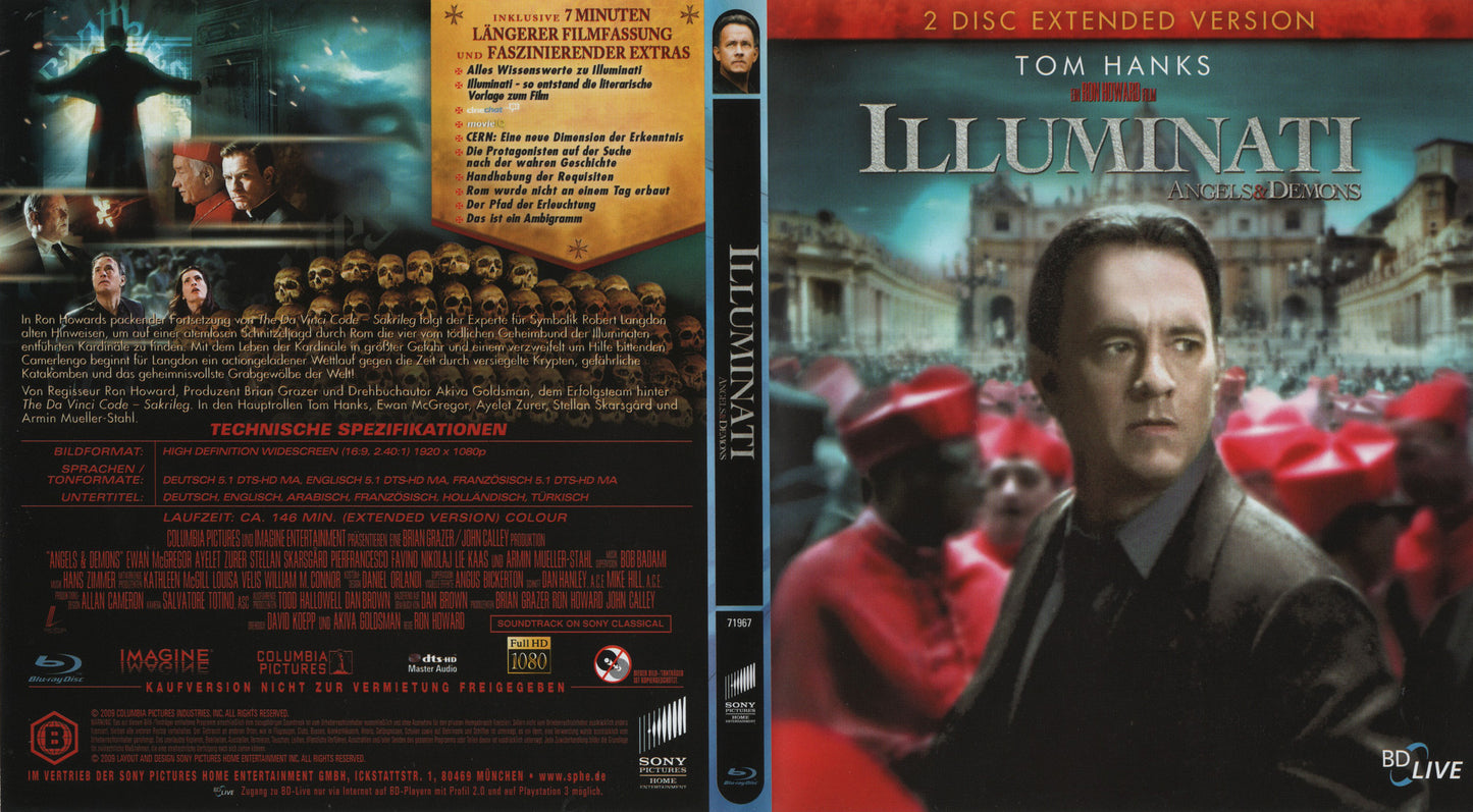 Illuminati - Angels & Demons (2xBlu-ray - 2009 - DE)