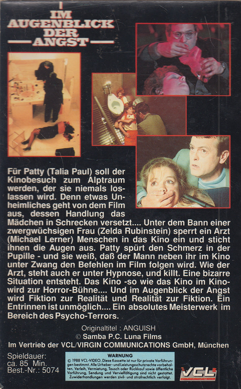 In the Moment of Fear (VHS - 1988 - DE)