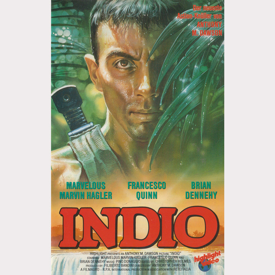 Indio Highlight Video VHS Kassette Cover