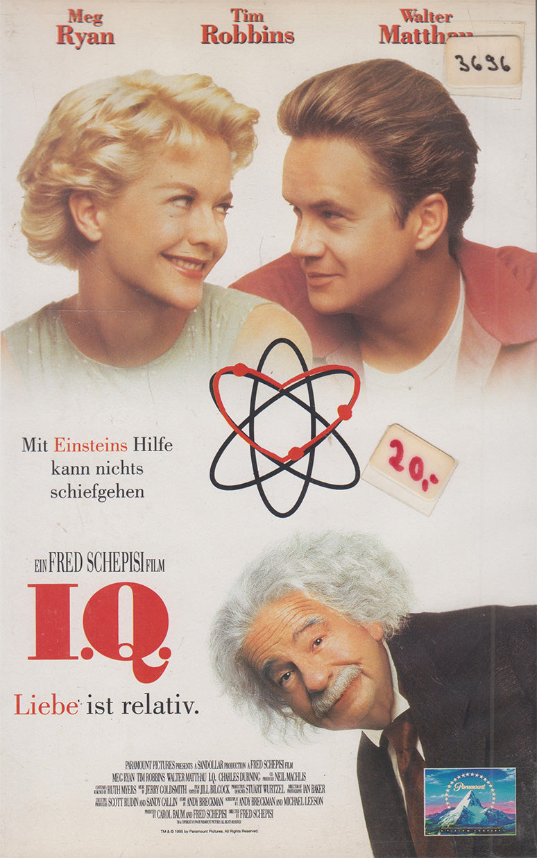 I.Q. - Liebe ist relativ (VHS - 1995 - DE)