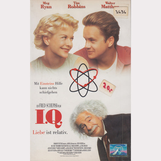 I.Q. - Liebe ist relativ (VHS - 1995 - DE)