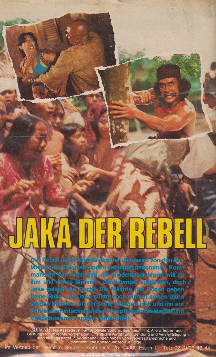 Jaka, the Rebel (VHS - DE)