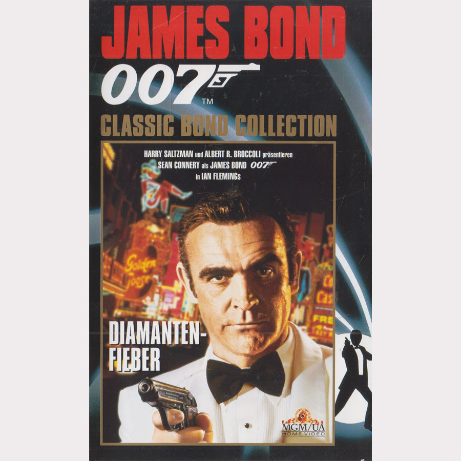 James Bond 007: Diamantenfieber VHS Kassette Cover