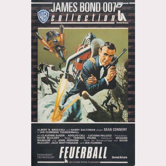 James Bond 007: Feuerball (VHS - 1989 - DE)