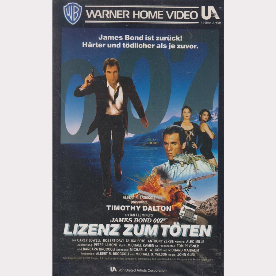 James Bond 007: Lizenz zum Töten (VHS - 1990 - DE)