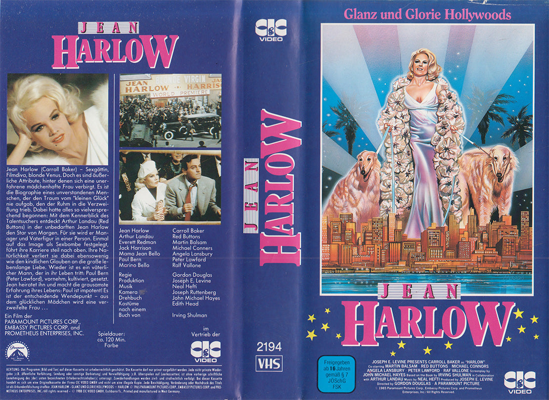 Jean Harlow (VHS - 1988 - DE)