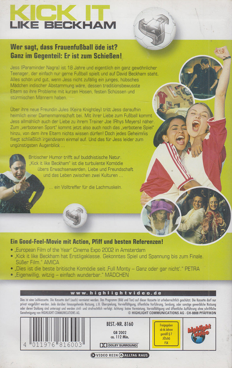 Kick It Like Beckham (VHS - DE)