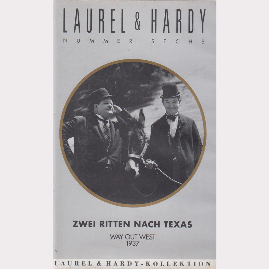 Laurel & Hardy: Two Rode to Texas (VHS - 1991 - DE)