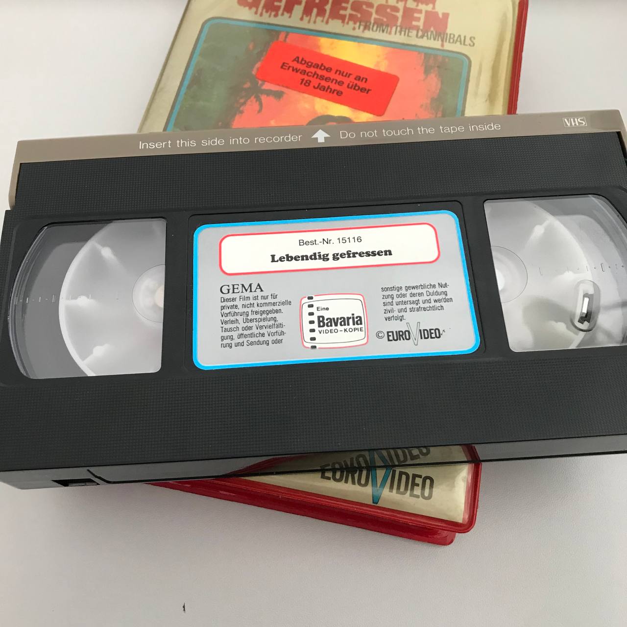 Lebendig gefressen (VHS - DE)