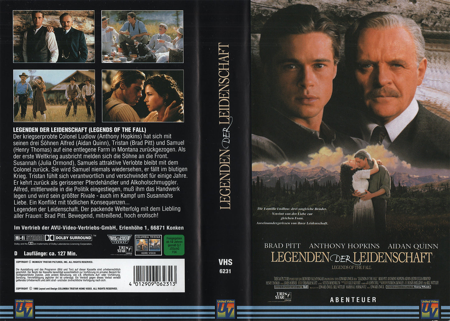 Legenden der Leidenschaft (VHS - 1995 - DE)