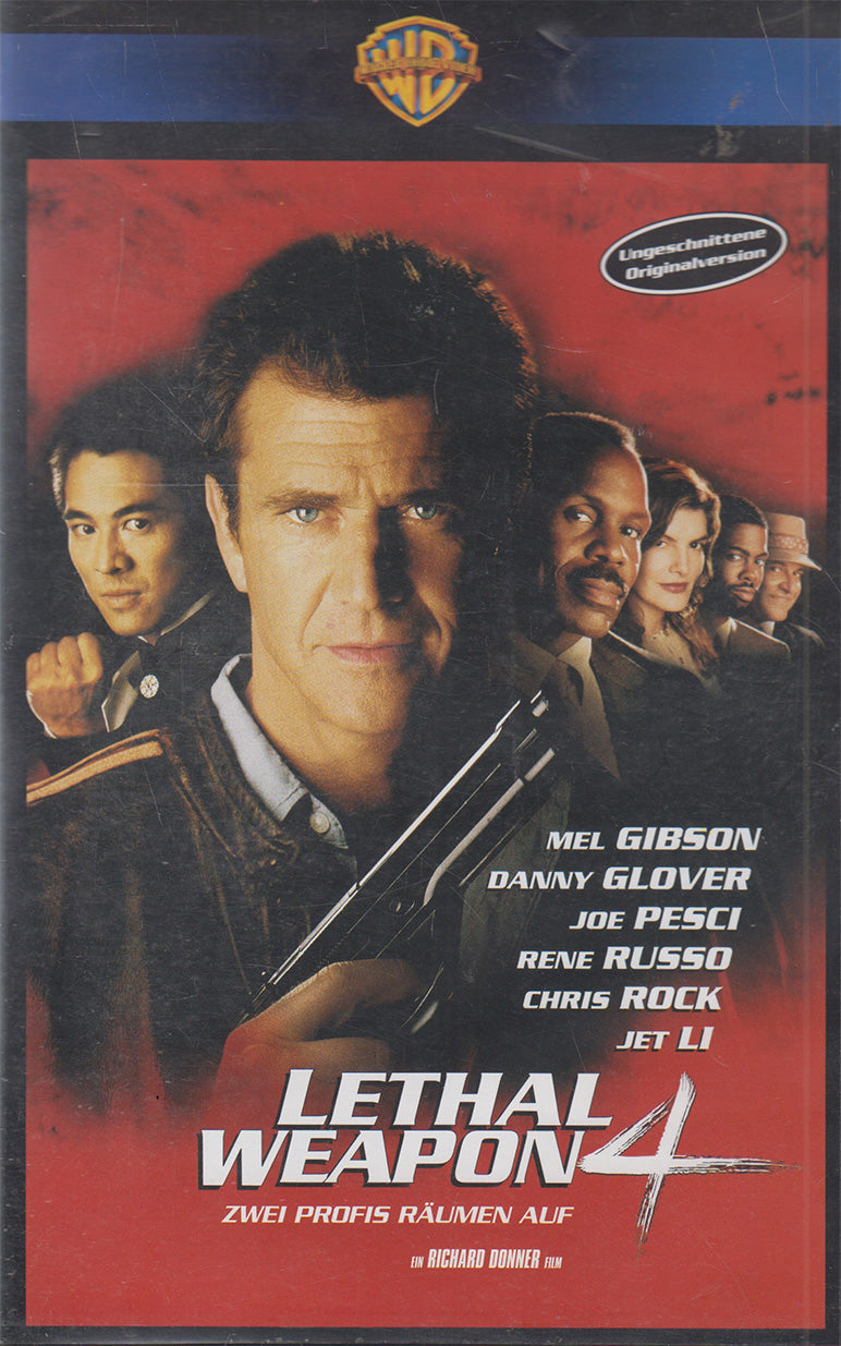 Lethal Weapon 4 - Two Professionals Clean Up (VHS - 1998 - DE)