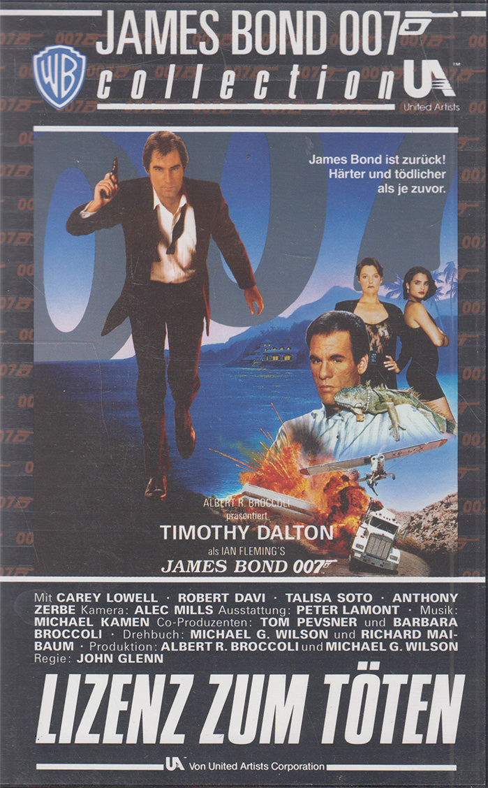 James Bond 007: Lizenz zum Töten (VHS - 1991 - DE)