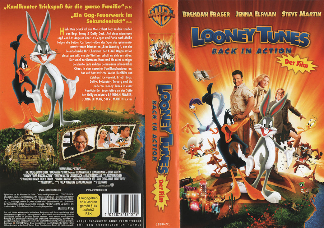 Looney Tunes: Back in Action (VHS - 2004 - DE)