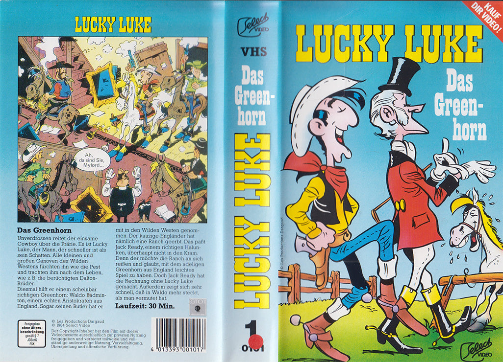 Lucky Luke: The Greenhorn (VHS - DE)
