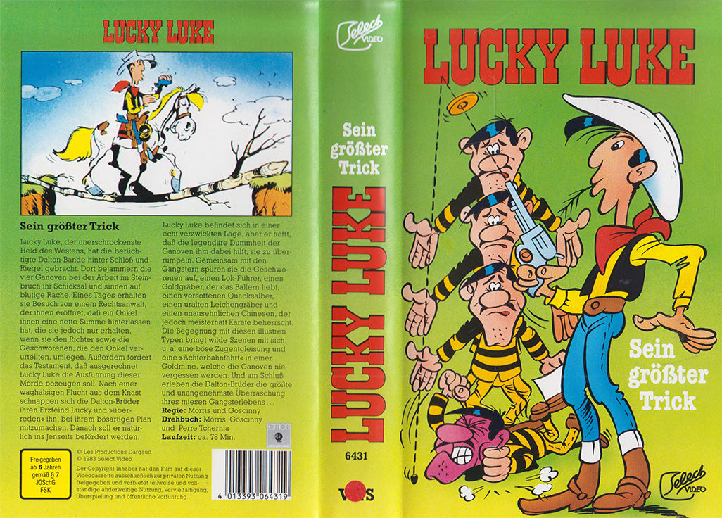 Lucky Luke: His Greatest Trick (VHS - DE)