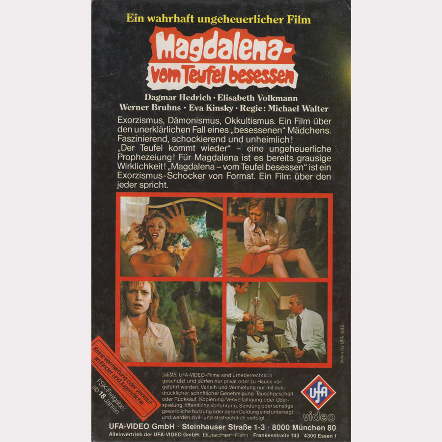 Magdalena - Vom Teufel besessen (VHS - 1985 - DE)