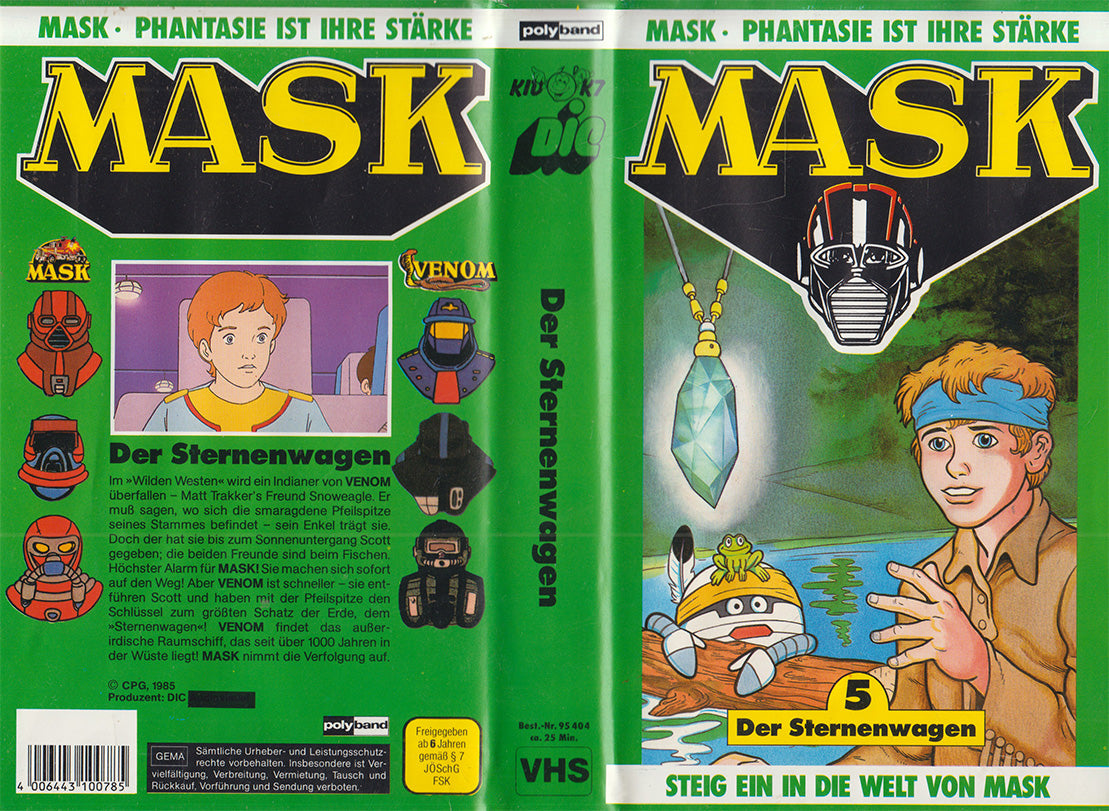 Masque 5 : Le Chariot des Étoiles (VHS - DE)