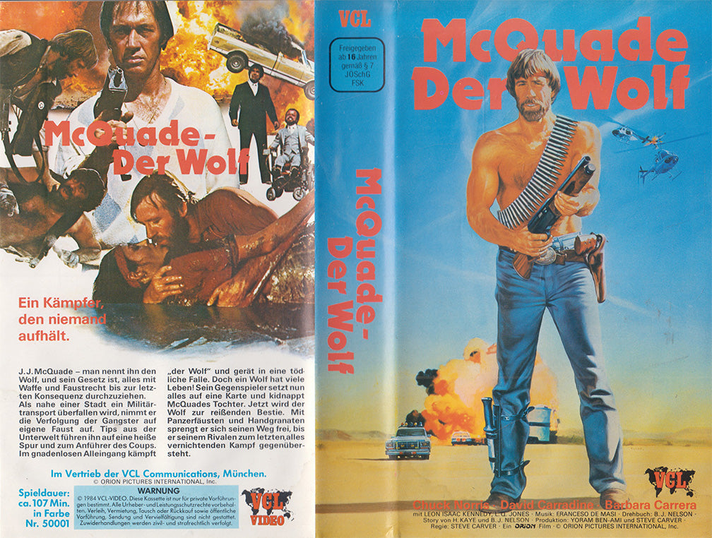 McQuade - Der Wolf (VHS - 1984 - DE)