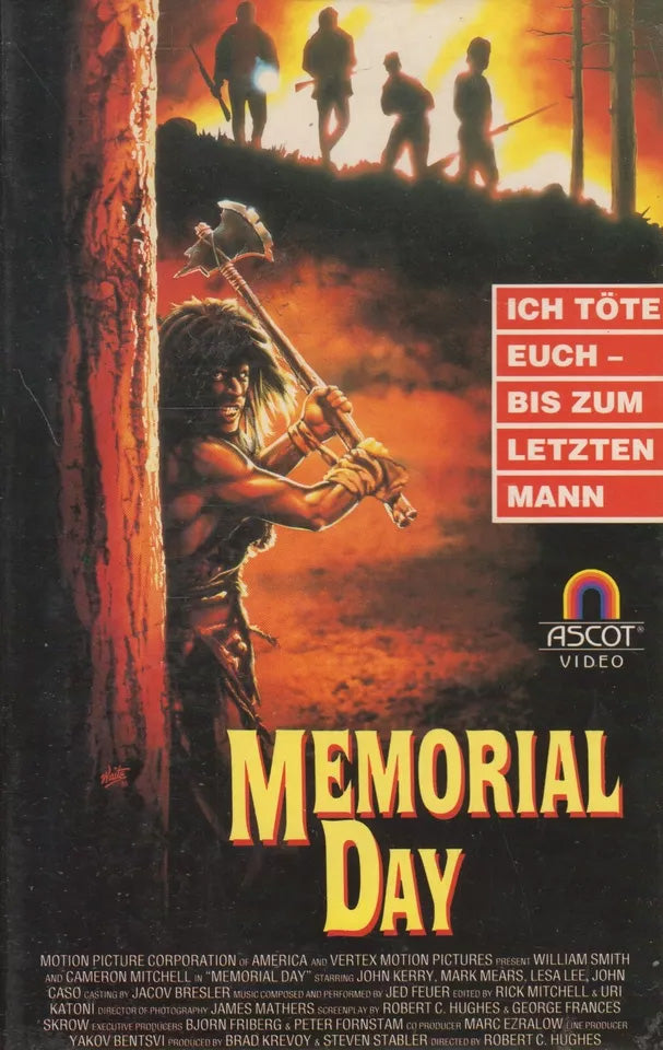 Memorial Day Ascot Video VHS Kassette Cover front