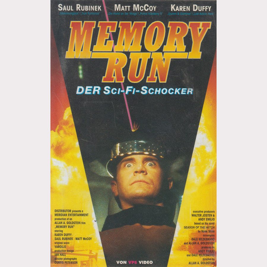 Memory Run (VHS - 1995 - DE)