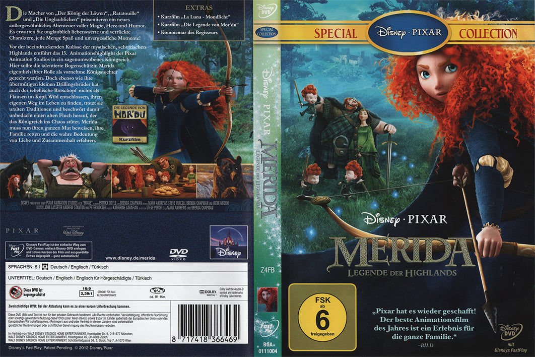 Merida - Legende der Highlands (DVD - 2012 - DE)