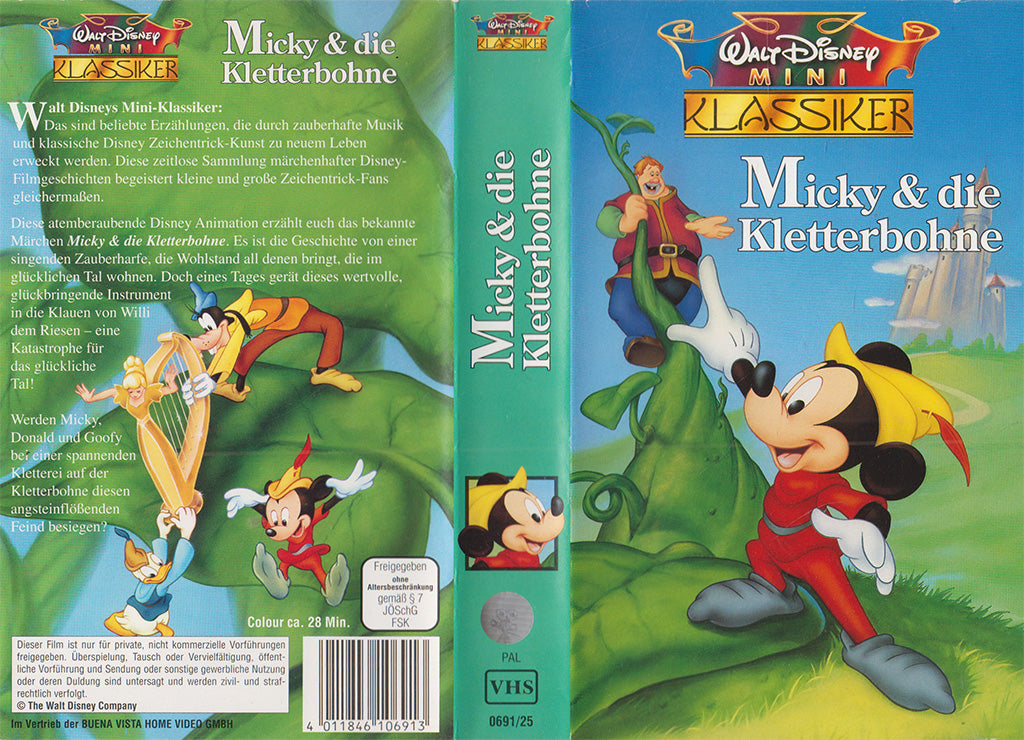 Mickey and the Beanstalk (VHS - DE)