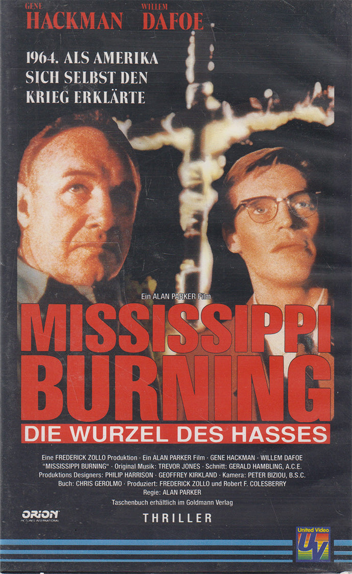 Mississippi Burning - Die Wurzel des Hasses (VHS - 1994 - DE)