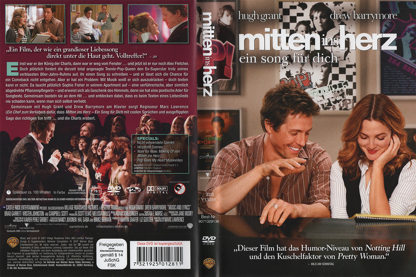 Mitten ins Herz - Ein Song für dich (DVD - 2007 - DE)
