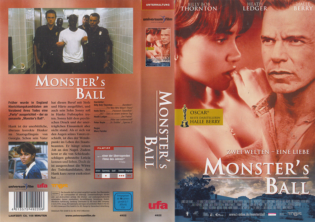 Monster's Ball (VHS - 2003 - DE)