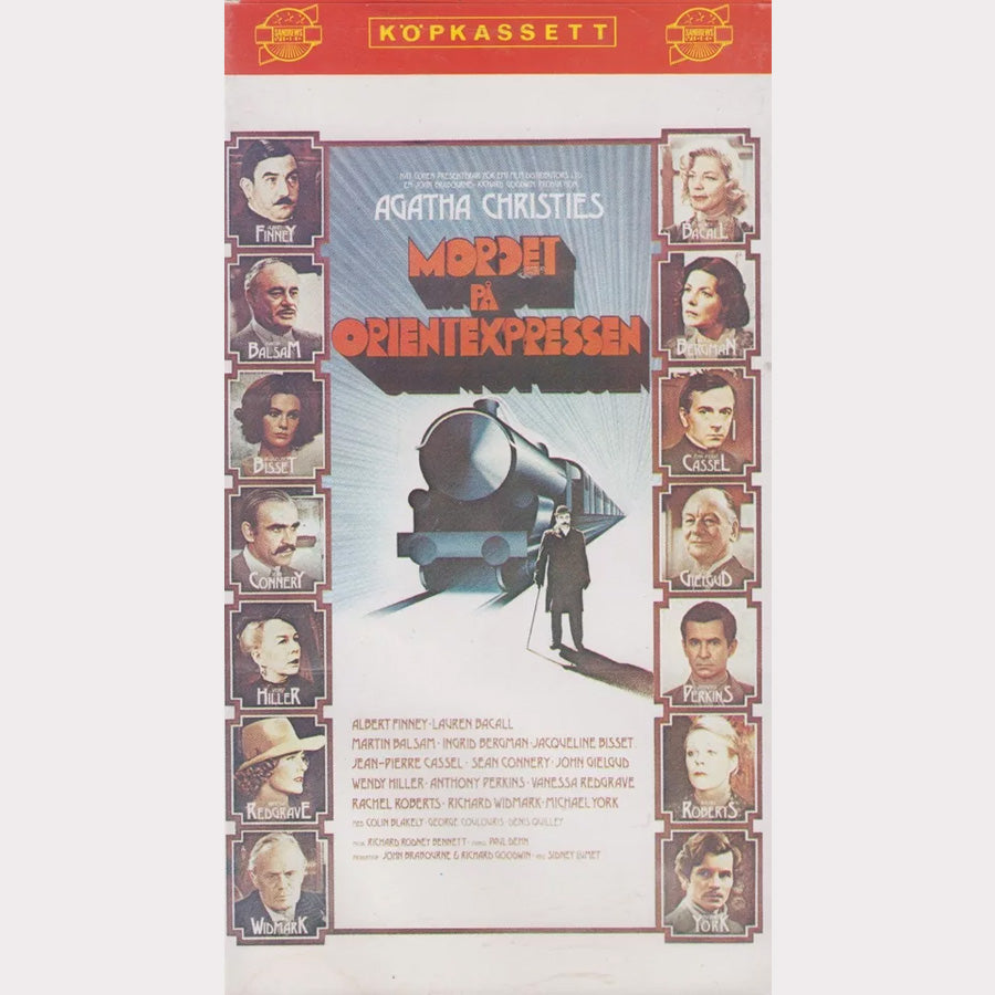 Mordet sur Orientespressen (VHS - SE)