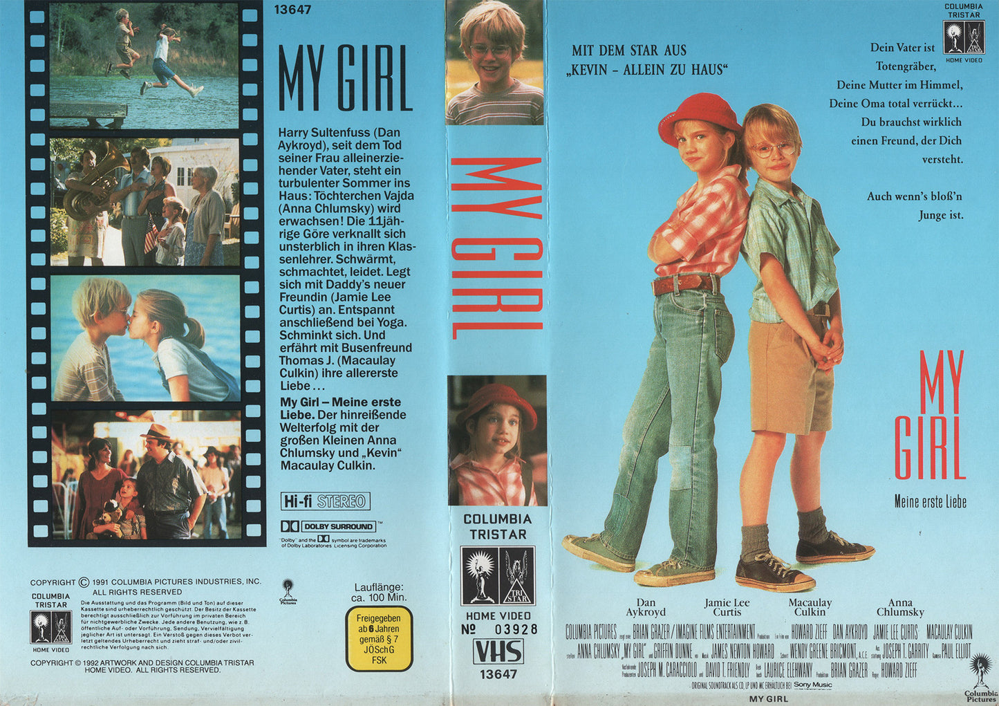 My Girl - My First Love (VHS - 1992 - DE)