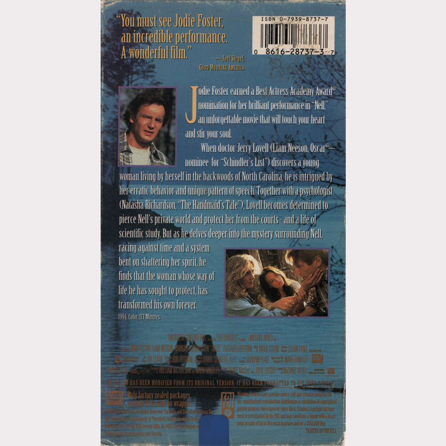 Nell (VHS - 1995 - US)