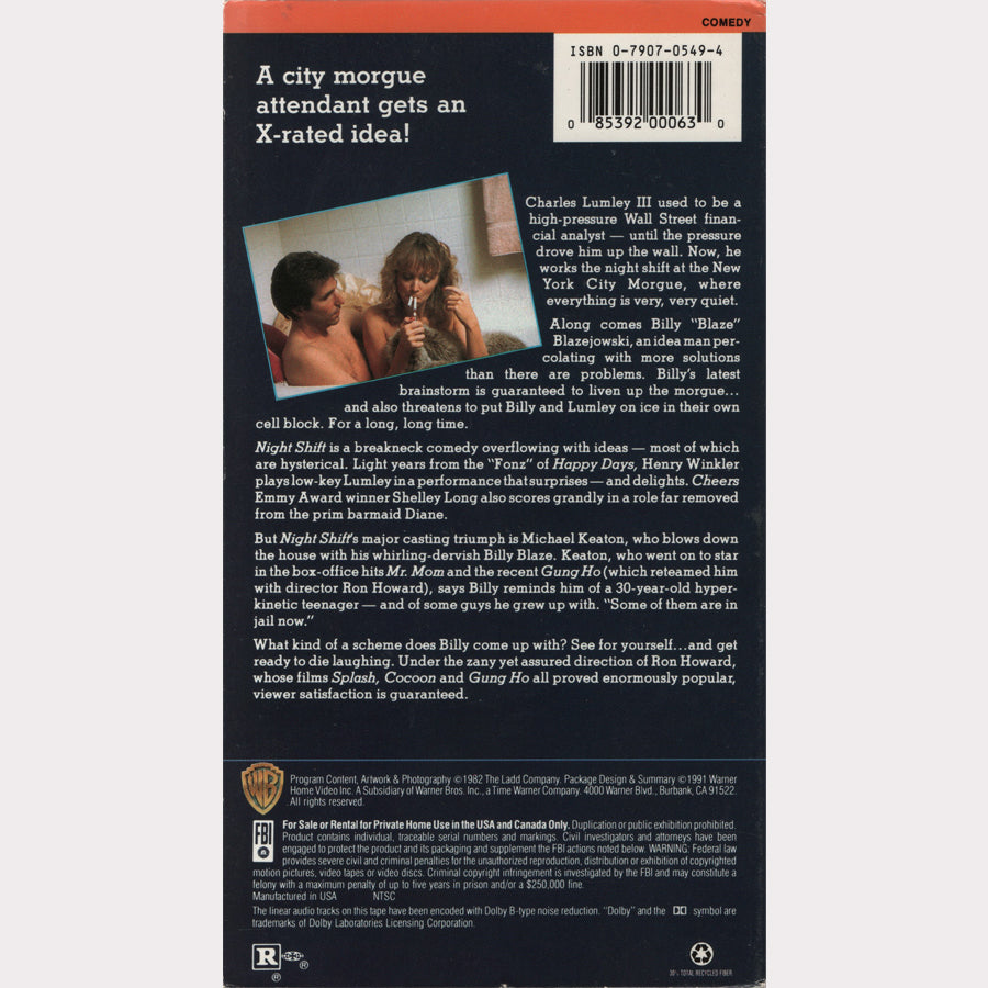 Night Shift (VHS - 1991 - US)