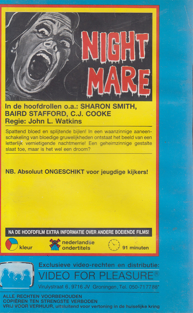 Cauchemar (VHS - NL)