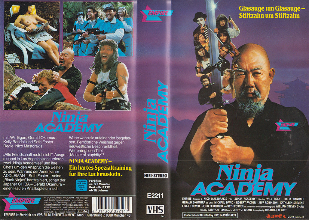 Ninja Academy (VHS - 1992 - DE)