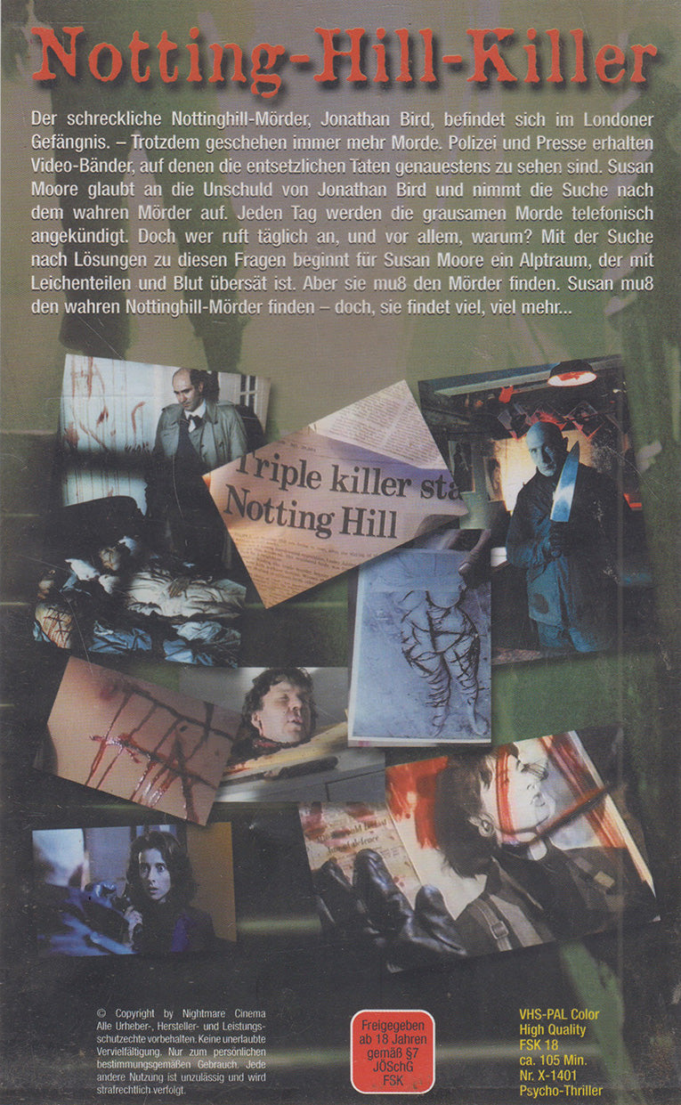 Notting Hill Killer (VHS - DE)