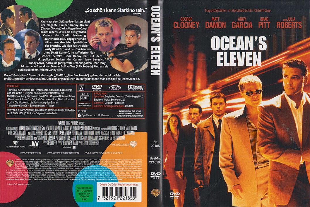 Ocean's Eleven (DVD - 2002 - DE)