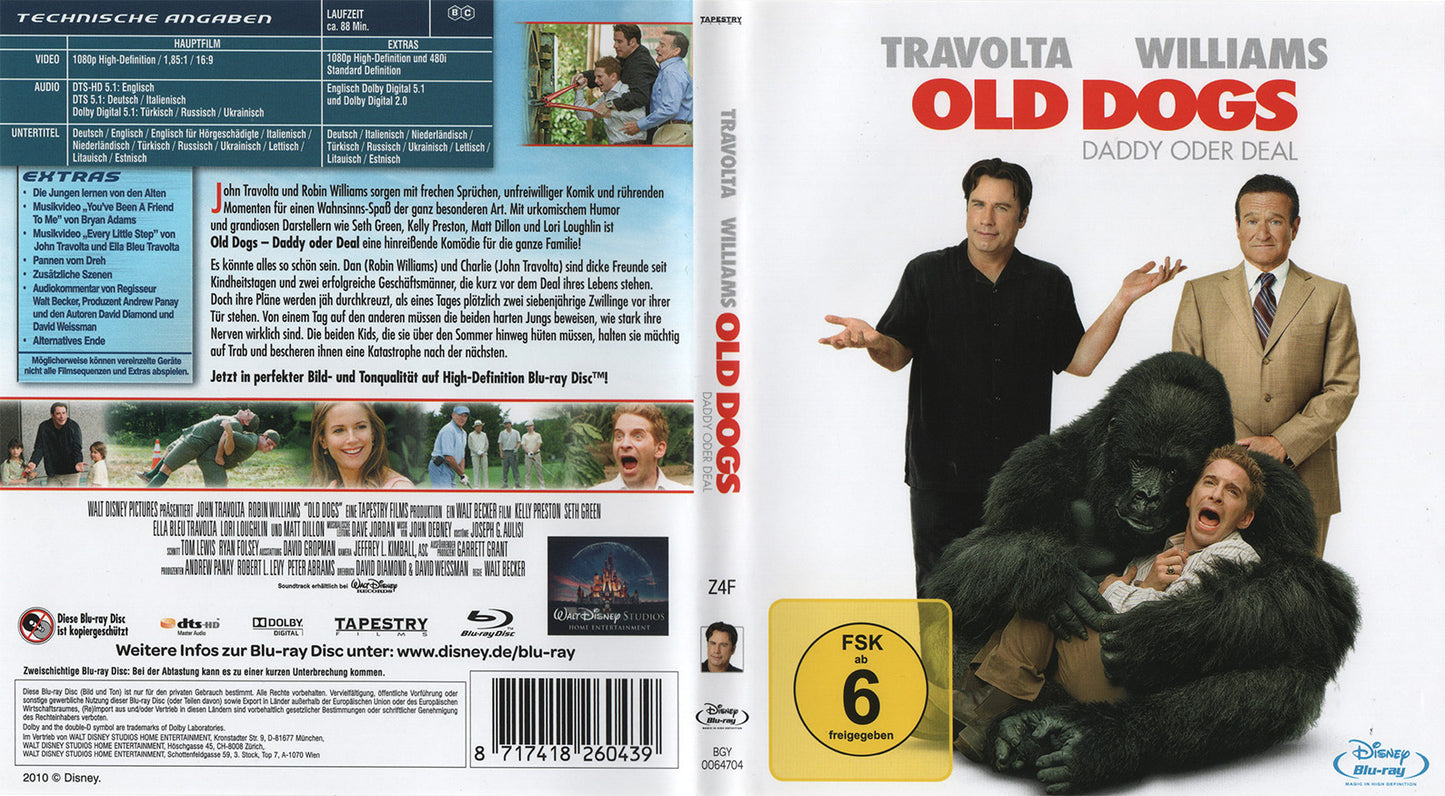 Old Dogs - Daddy oder Deal (Blu-ray - 2010 - DE)