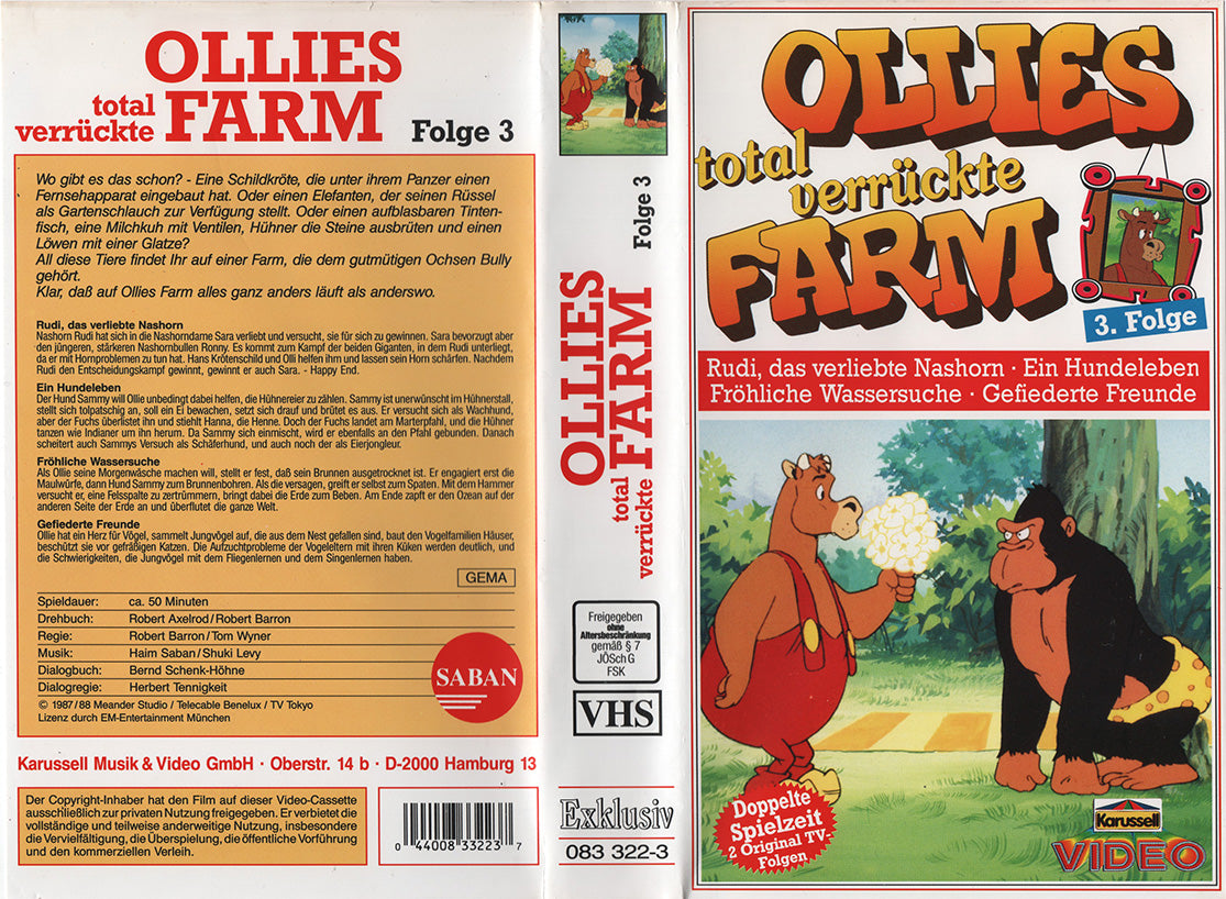 Ollies total verrückte Farm: 3. Folge (VHS - DE)