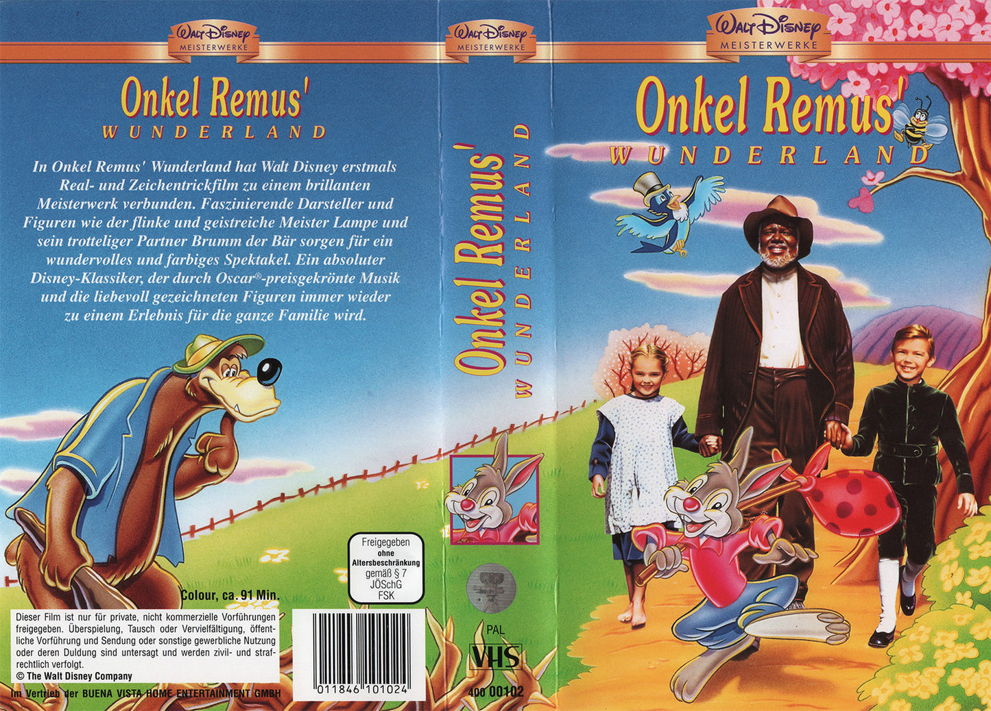 Onkel Remus' Wunderland (VHS - DE)