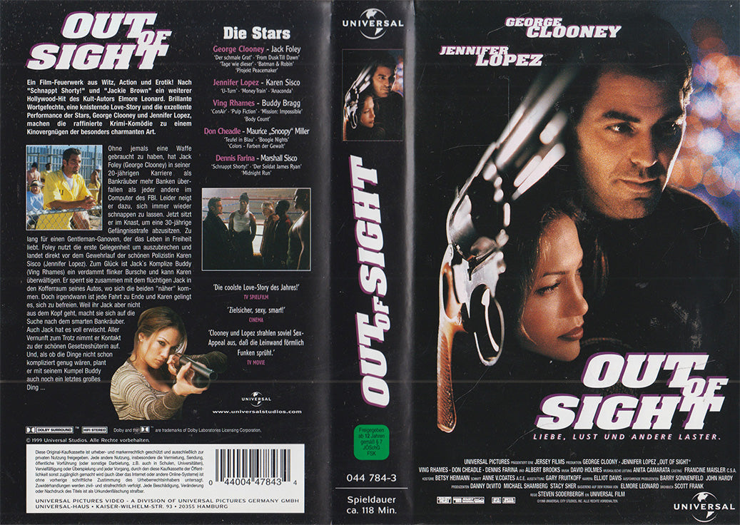 Out of Sight (VHS - 1999 - DE)