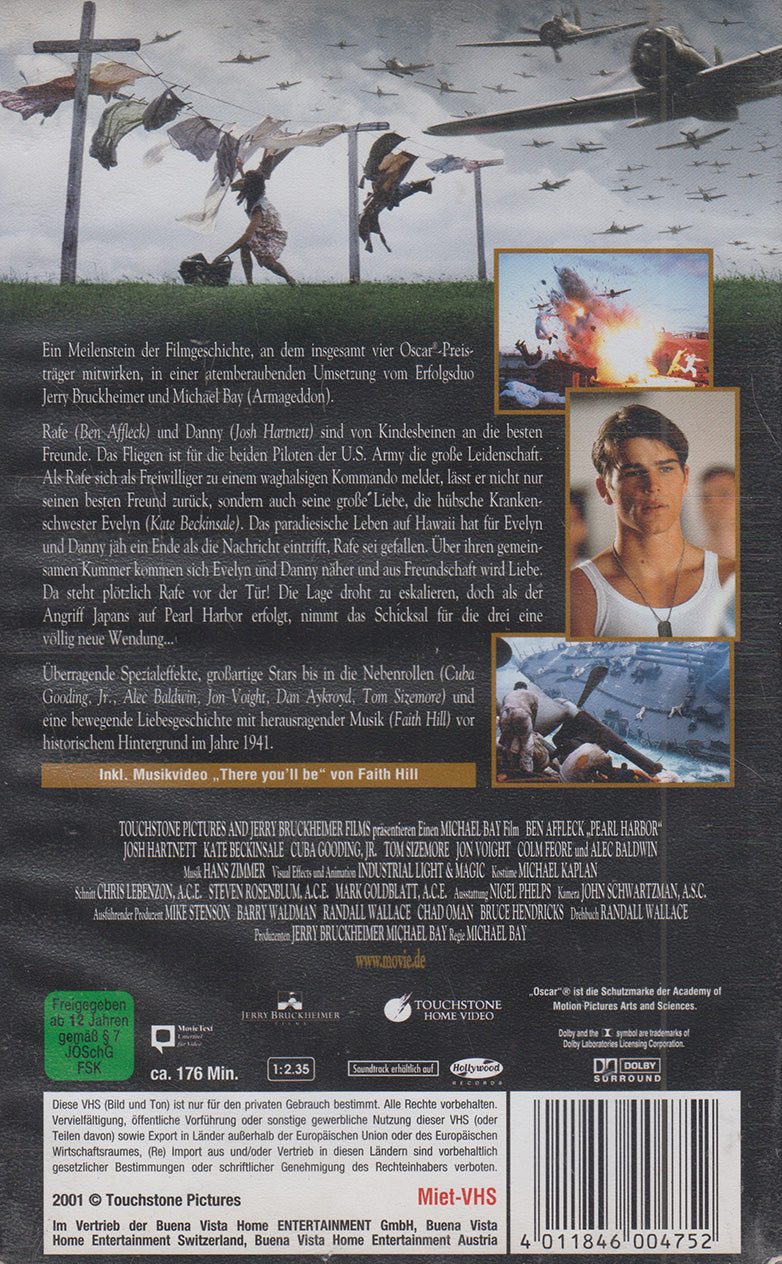 Pearl Harbor (VHS - 2001 - DE)