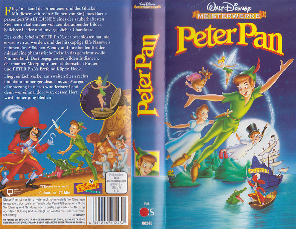 Peter Pan (VHS - DE)