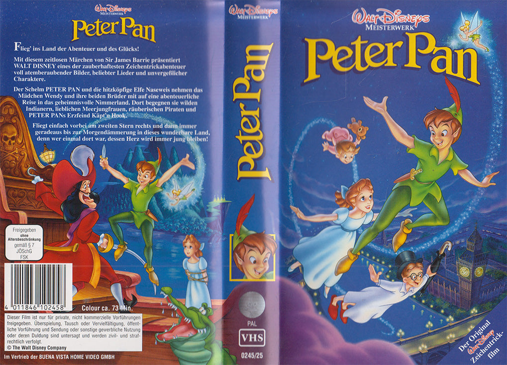 Peter Pan (VHS - DE)